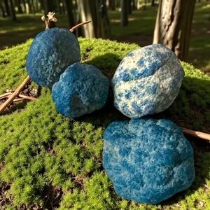 Rare Blueberry Azurite Crystals